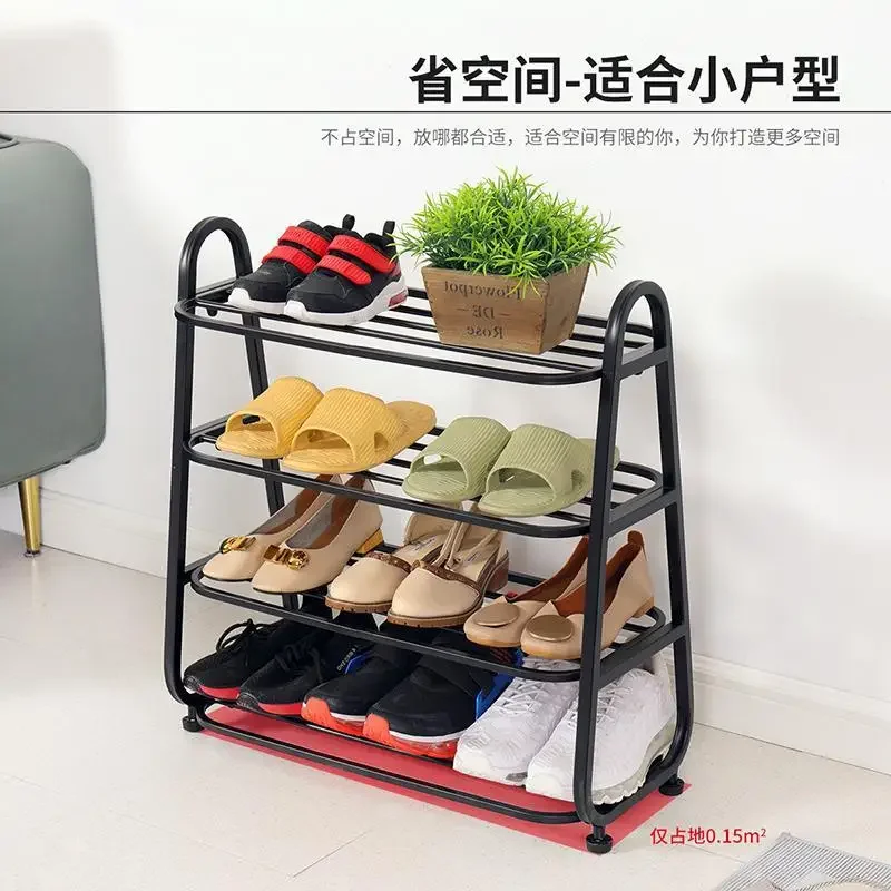 

Multi-layer Simple Shoe Rack Economical Shoes Storage for Household Doorstep Dormitory Narrow Dustproof Shoes Cabinet Furniture