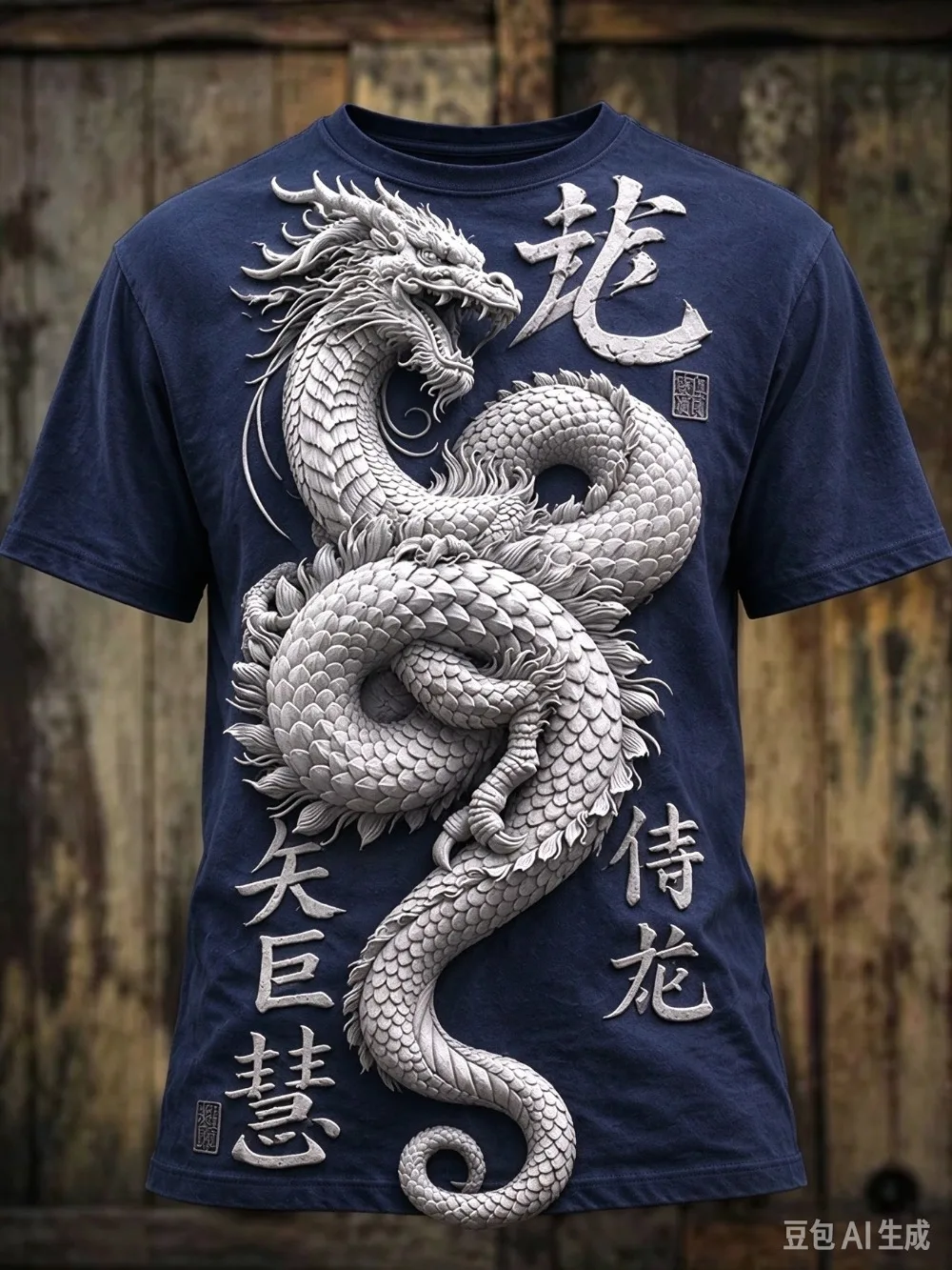 Retro Dragon Pattern 3D Printed Sports Quick-drying Breath Men Plus-size T-Shirt Outdoor Street Casual Y2K Parent-Child Clothing - view 4