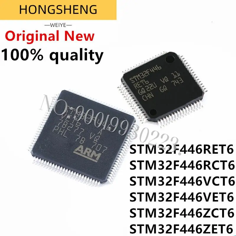 

100% New 1pcs/lot 100% STM32F446RET6 STM32F446RCT6 STM32F446VCT6 STM32F446VET6 STM32F446ZCT6 STM32F446ZET6 LQFP In Stock IC