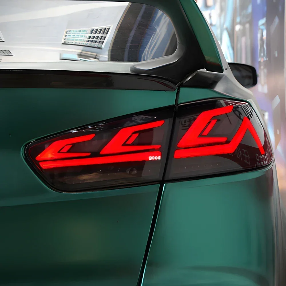 For Mitsubishi Lancer 2008-2017 Auto Rear Back Lamps Assembly Upgrade LED Dynamic Blink Turn Car Tail lights Accessories - view 5