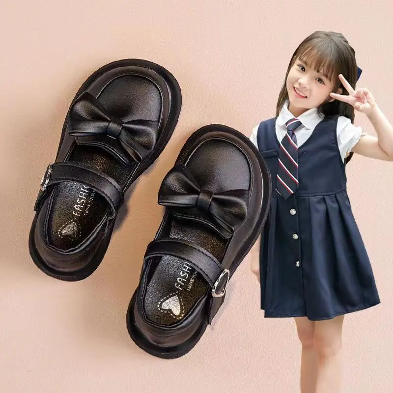 Casual Princess Shoes Performance Kid Shoes Soft Sole Female Shoes Autumn Baby Girl Shoes 2023 Fashion Girl Shoes zapatos niña