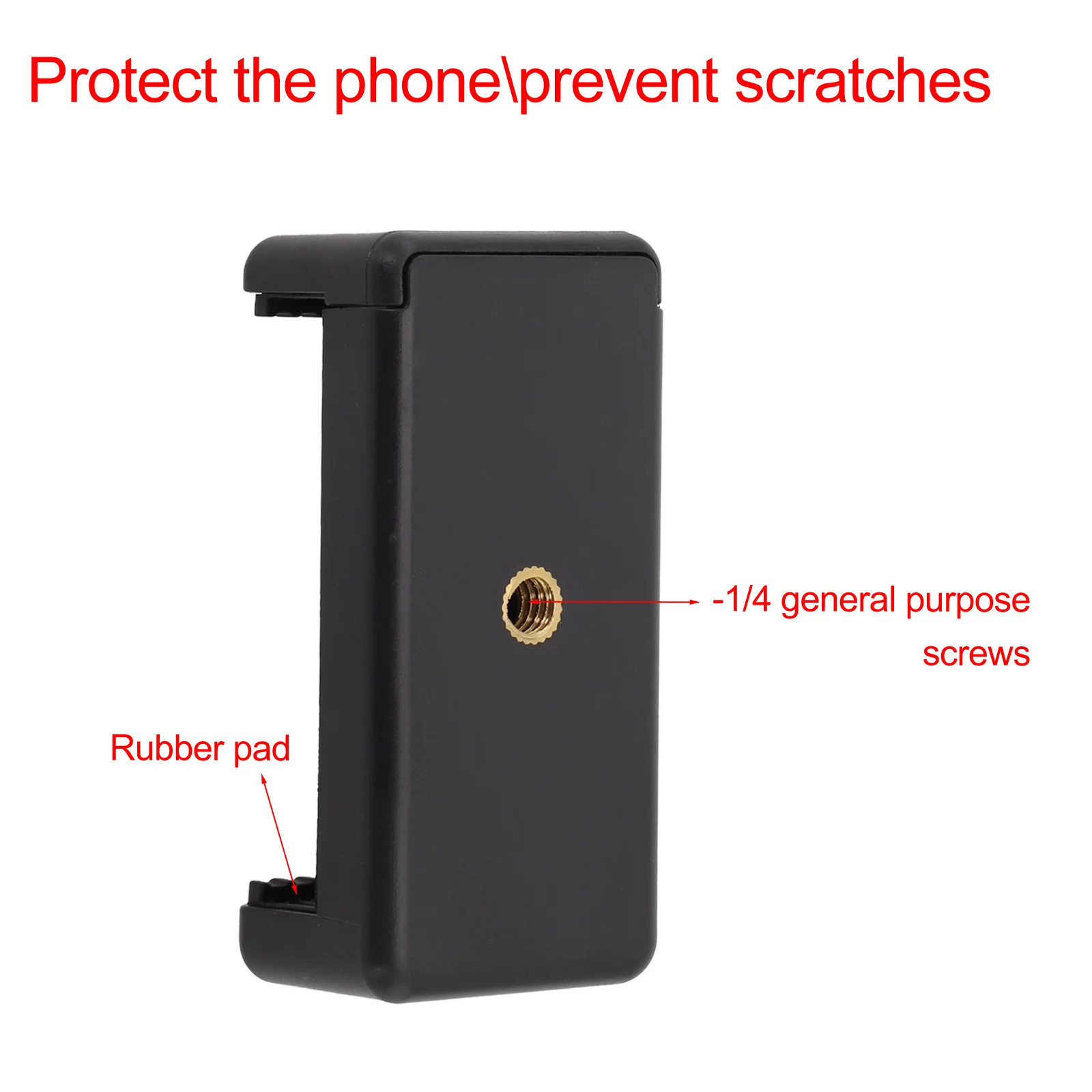 Cell Phone Holder With Tripod Mount And Cold Shoe Mount For Vlogging E Phone Clip Phone Clip Selfie Phone Flat Clip