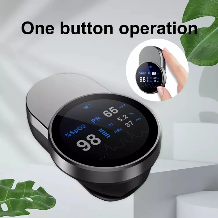 HRV Wireless transmission Digital Color TFT spo2 fingertip oximeters Finger Clip oximetro recargable usb 4g pulse oximeter