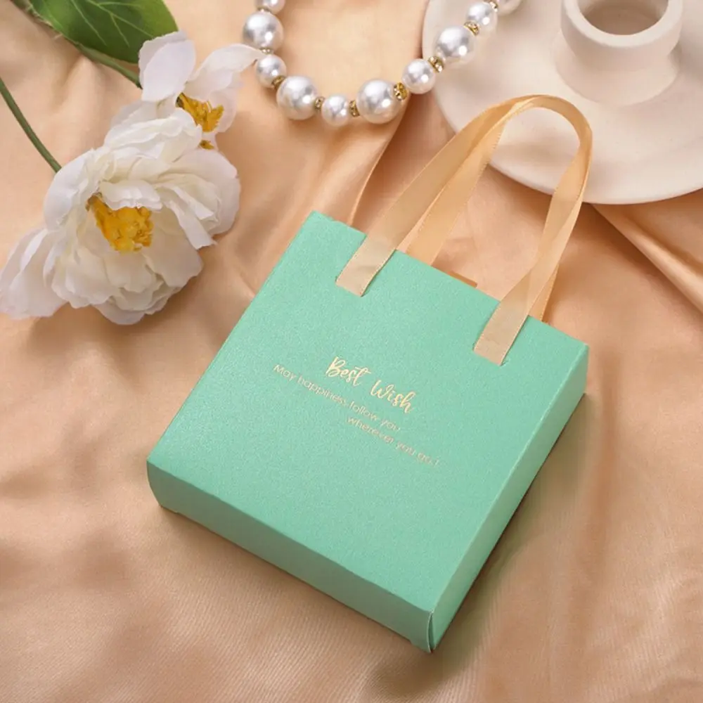 Paper Jewelry Drawer Box Slide with Handle Jewelry Box Necklace Carton Jewelry Storage Packaging Organizer Case Wedding Travel