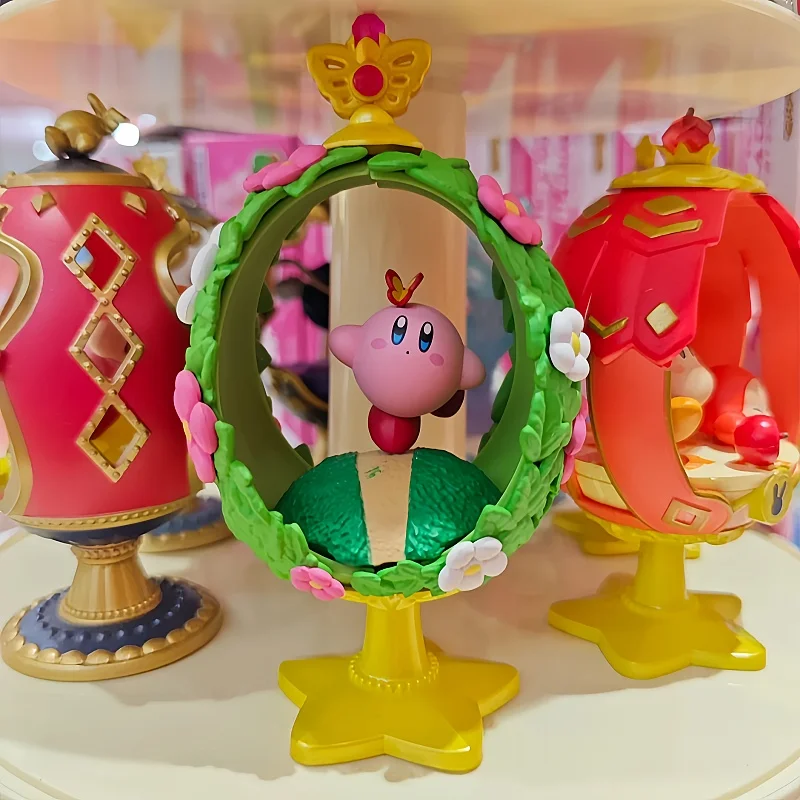 

Re-Ment Kirby Фигурки Овальная коллекция Kirby Meta Knight Waddle Dee Бабочка Beam Kirby ПВХ Экшн-модель Игрушки Подарки