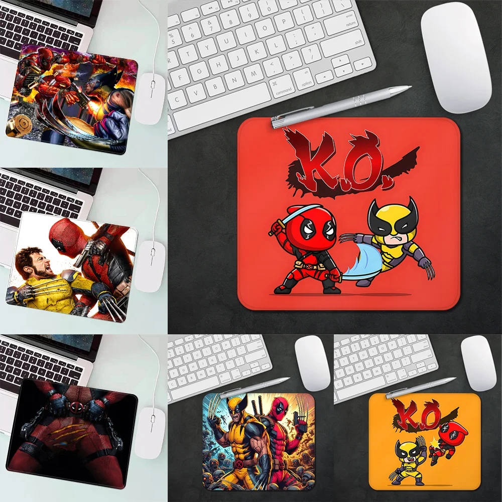 

Deadpool & Wolverine Movie Gaming Mouse Pad XS Small Mousepad For PC Gamer Desktop Decoration Office Mouse Mat Deskmat Rug