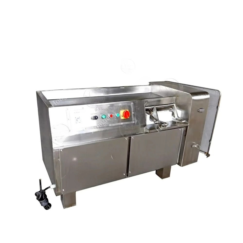 FOODLINE Customized High-efficiency Meat Dicing Production Line with Continuous Operation and Uniform, Standard Cubic Output.