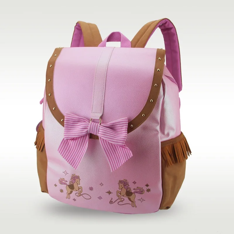 Australian Flip Bow Student Backpack Travel and Outing Large Capacity Storage Bag Girl Matching Bag Adorable Multi-purpose Gift view 5
