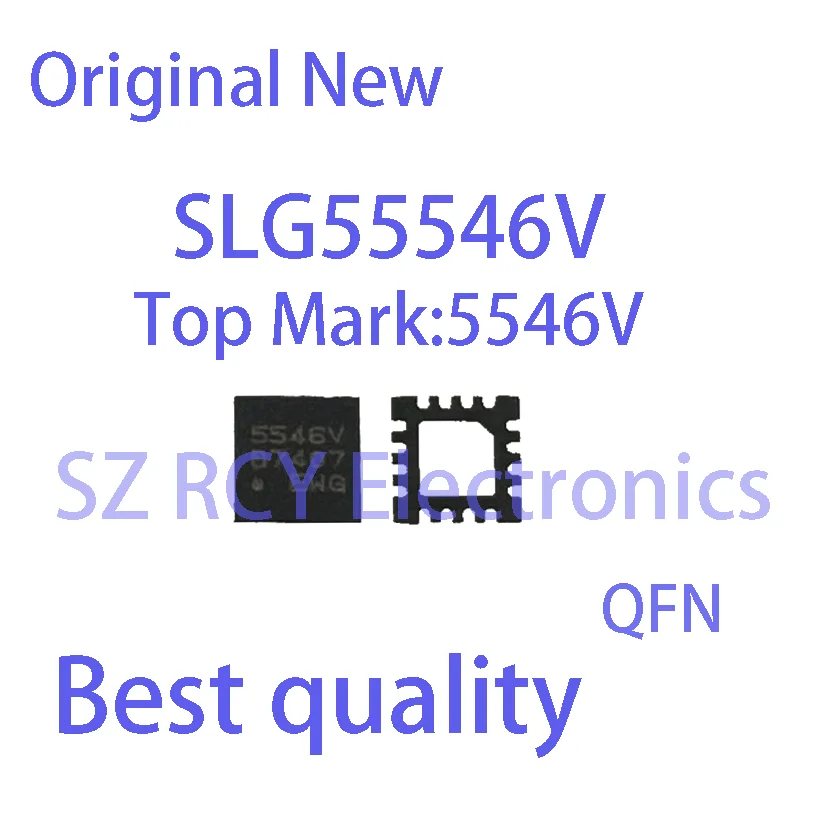 (1 PCS)NEW SLG55546V SLG5546V SLG55546VTR 5546V QFN IC Chip electronic