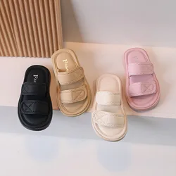 Pantofole Chic moda per bambini 2024 estate nuovi ragazzi e ragazze scarpe Casual per bambini suola morbida antiscivolo abbigliamento Outdoor alla moda