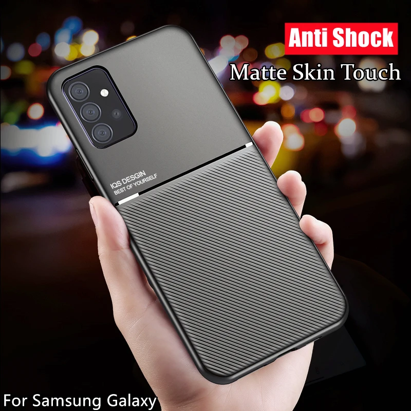 ShockProof Case For Samsung Galaxy A52 A52S A51 A50 A71 A72 A32 A12 A22S M32 M52 M51 M22 M21 M12 M31S Magnet Silicone Case Cover