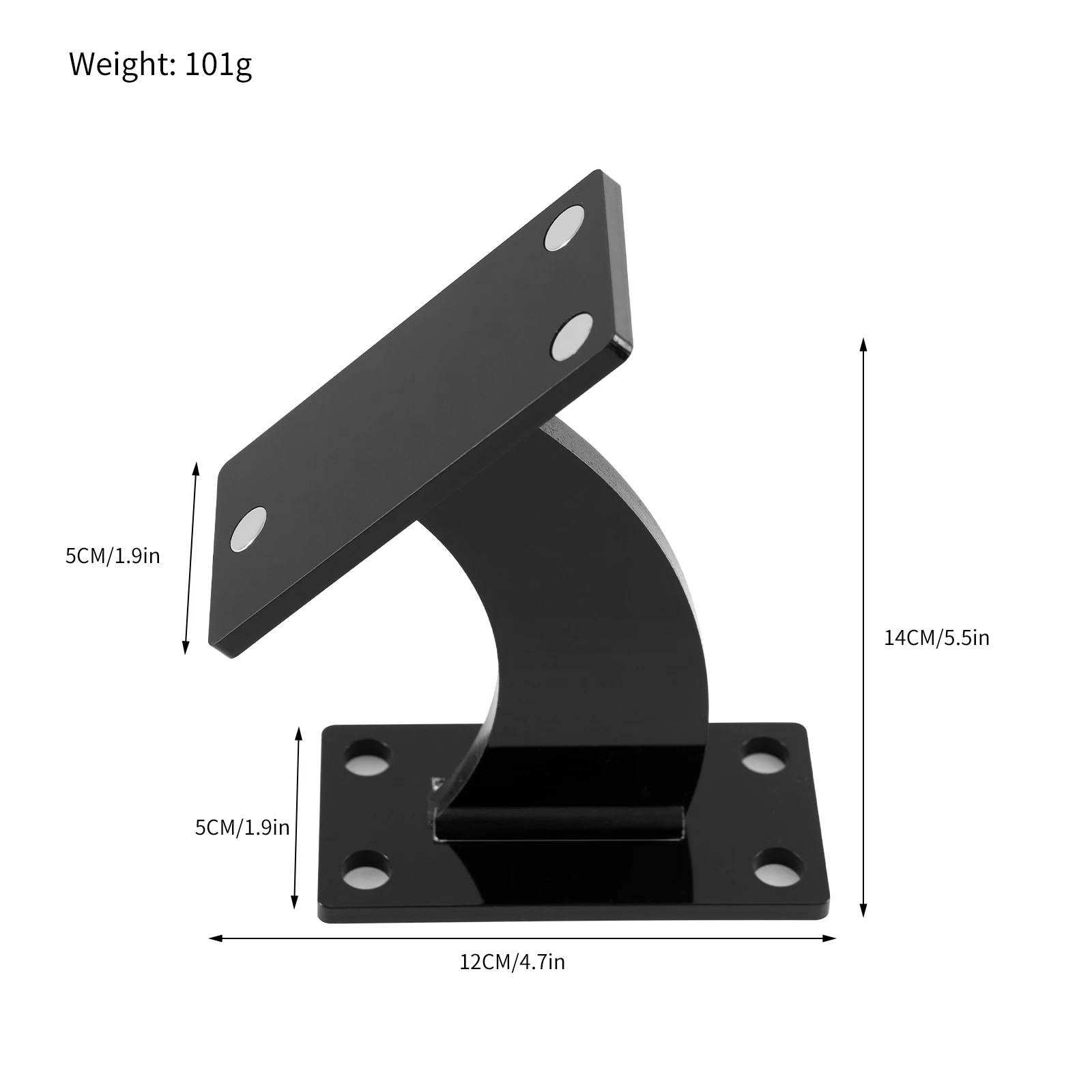 Magnetic Acrylic Car Hood Model Display Stand Auto PPF Vinyl Wrap Test Model Bracket For Car Film Exhibition Display Holder