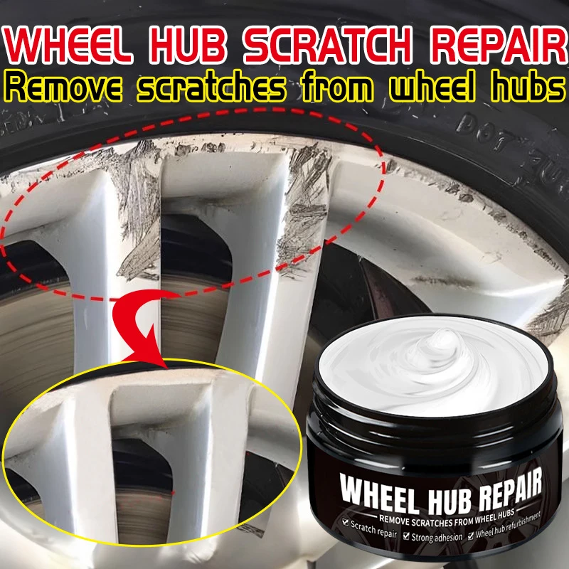 

Automobile Wheel Rim Scratch Reconditioning Paste Tire Rim Scratch Paint Repair Paste - Aluminum Alloy Wheel Hub Repair 2025