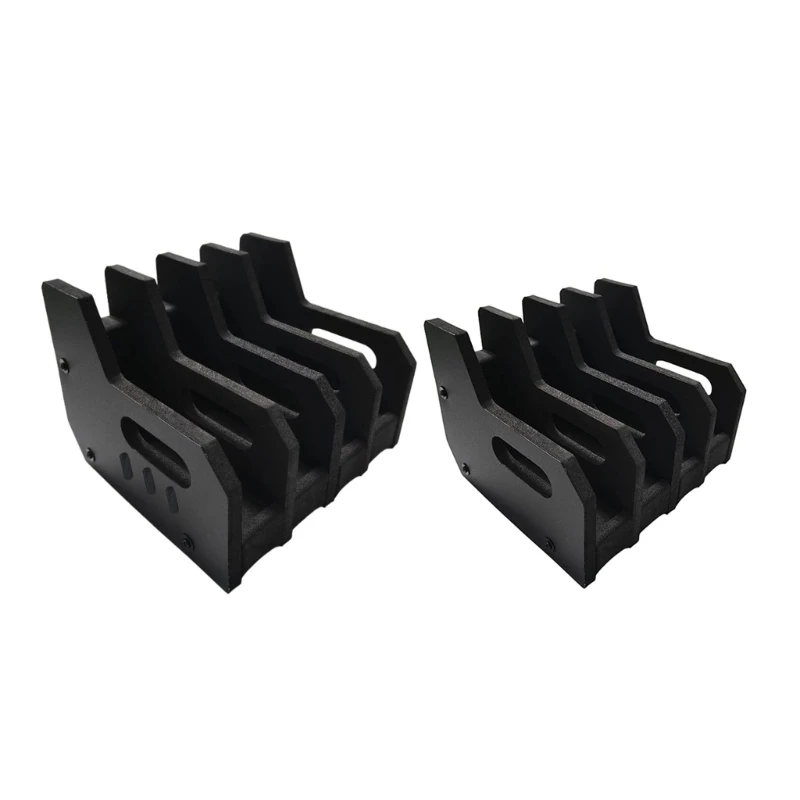 Lightweight Handgun Display Stand 4 Slots EVA Foam Handgun Rack Universal Protective Holsters Accessories