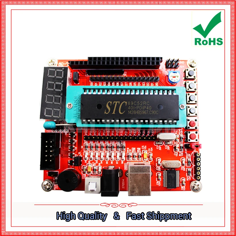 51 Microcontroller Minimum System Board / Learning Board / Development Board Smart Car Module (H5B2) X-0.18