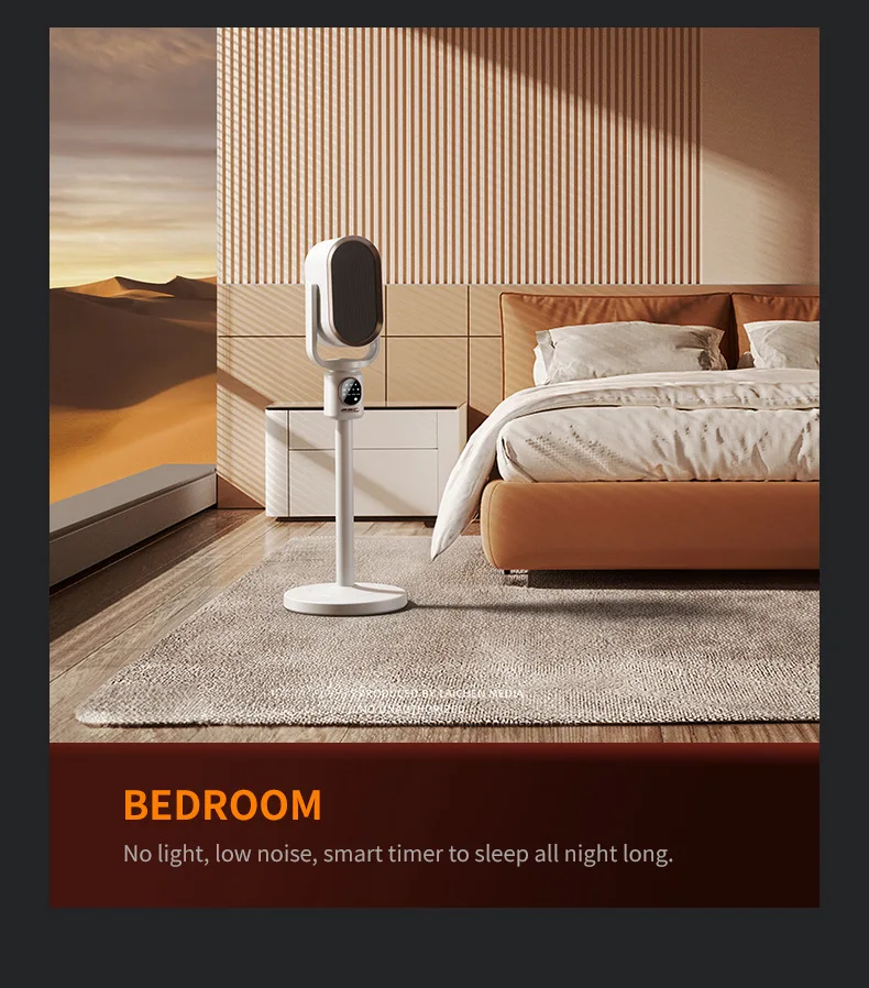 Aquecedor portátil ptc 1800w, ventilador pessoal de mesa para escritório doméstico, sistema de aquecimento de casa inteira, ar quente rápido, aquecedor elétrico de espaço