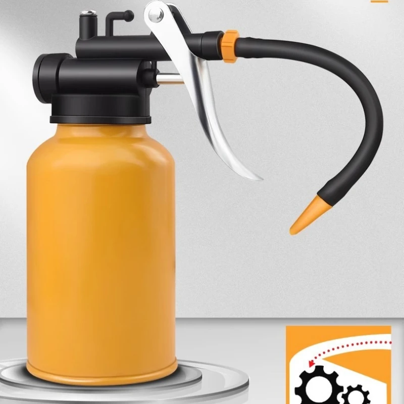 Oil Can Lubrication Metal High Pressure Pump Grease Guns Car Oil Pot Bottle Car Repair Tool 250ml 300ml