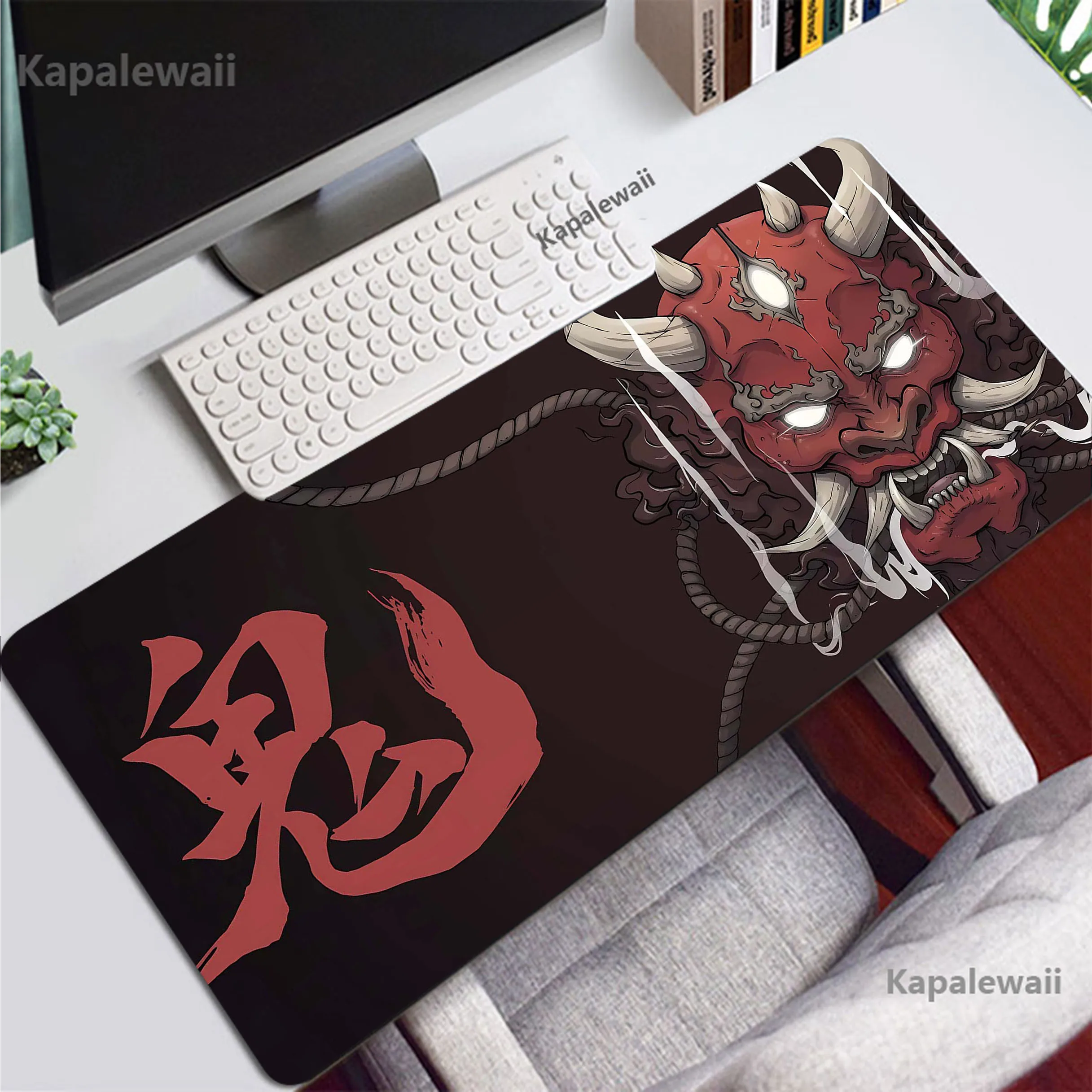 

Japanese Evil Spirits Oni Gaming Mousepad Gamer Mousemat Mouse Mat Desk Pad XXL Mouse Pad Keyboard Mat Pc Tapis de Souris