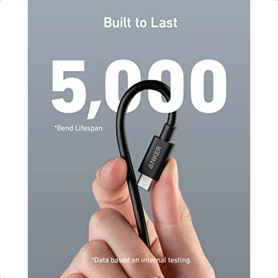 كابل USB C 3.3FT 240W USB 4 كابل بيانات 40Gbps 8K HD عرض Thunderbolt 4 3 متوافق مع iPhone 17 Book Hub لرسو السفن والمزيد