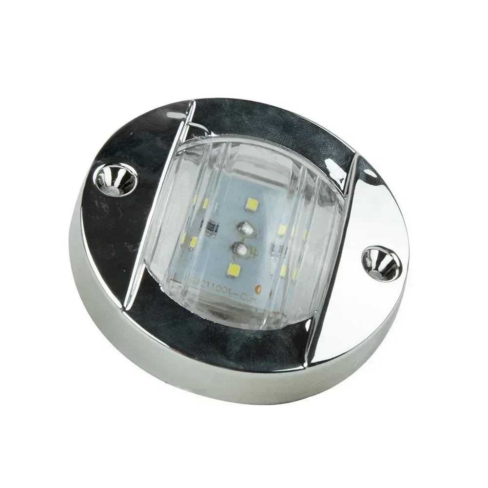 

Stern Light Marker Light Marine Boat Round Waterproof White 147LM Accessories Blue/White Courtesy Light DC12V LED