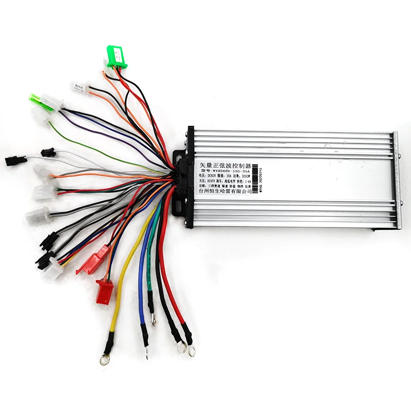 60V 1500W 2000W 72V Three-speed Gear Shifting Vector Sine Wave Controller for Citycoco Electric Scooter Parts