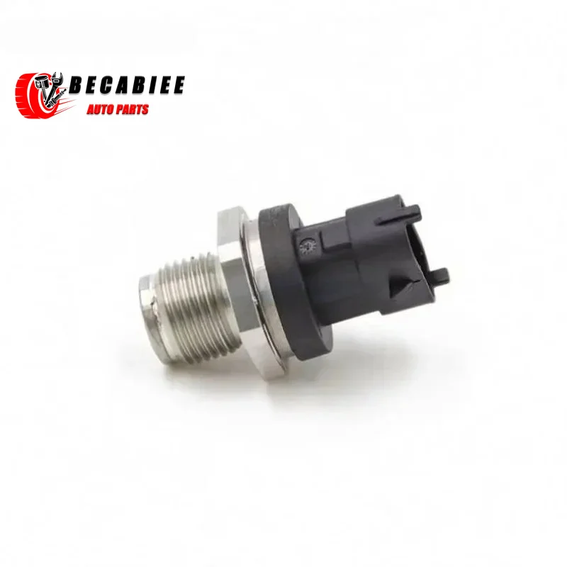 8200703127 Fuel Rail Pressure Sensor Common Rail Sensor for Renault Dacia Nissan Qashqai X‑Trail Land Rover Freelander 2.2 TD4