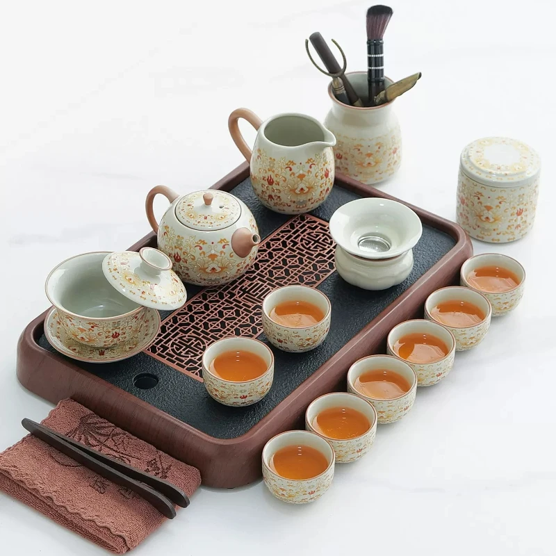 Complete Gift Tea Sets Travel Station Miniature Mate Tea Pot Sets Ceremony Party Jogo De Cha Porcelana Coffee Accessories