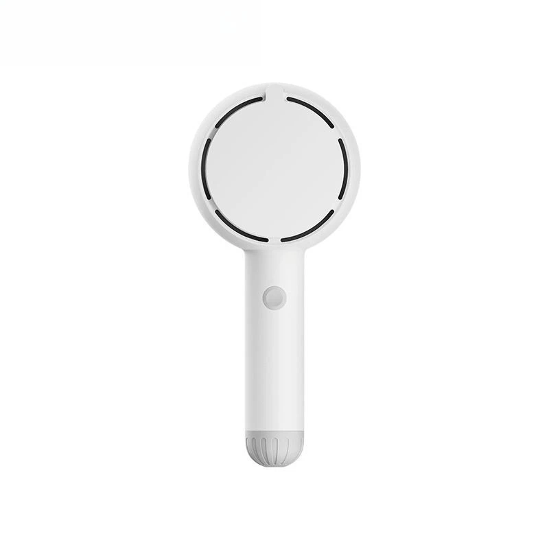 

Mirror Fan Handheld Makeup Mirror with Light Portable Silent USB Charging Summer Small Electric Fan