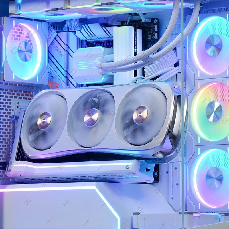 WW phanteks Wind Chaser PCIE5.0 lossless 7-slot chassis with adjustable graphics card vertical mounting bracket accessories