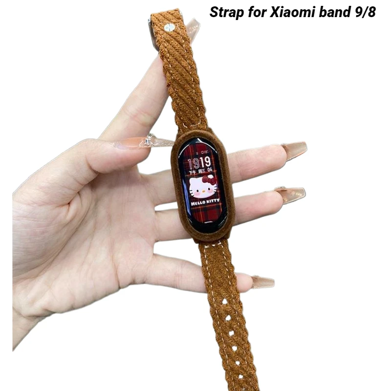 

Fashion Strap For Xiaomi band 9/8 Correa Bracelet Sport Watchband For Xiaomi band 8 Woman Man Strap Replacement Wristband