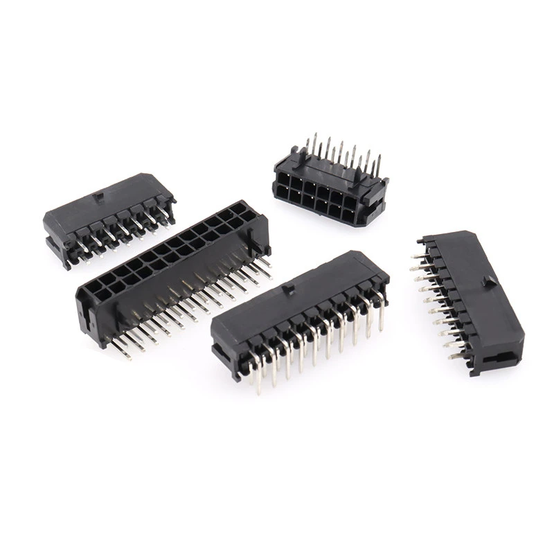 

5Pcs 43045 Straight Curved Needle Holder 43025 Socket MX3.0mm Spacing Connector Double Row 2P 4P 6P 8P 10P 12P 14P 16P 18P 20Pin