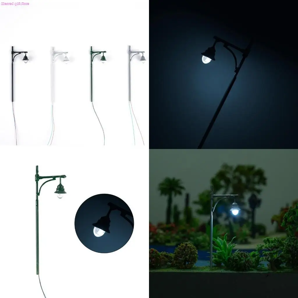 D0JC Model Garden Street Light Lamps Warm Light Light Post