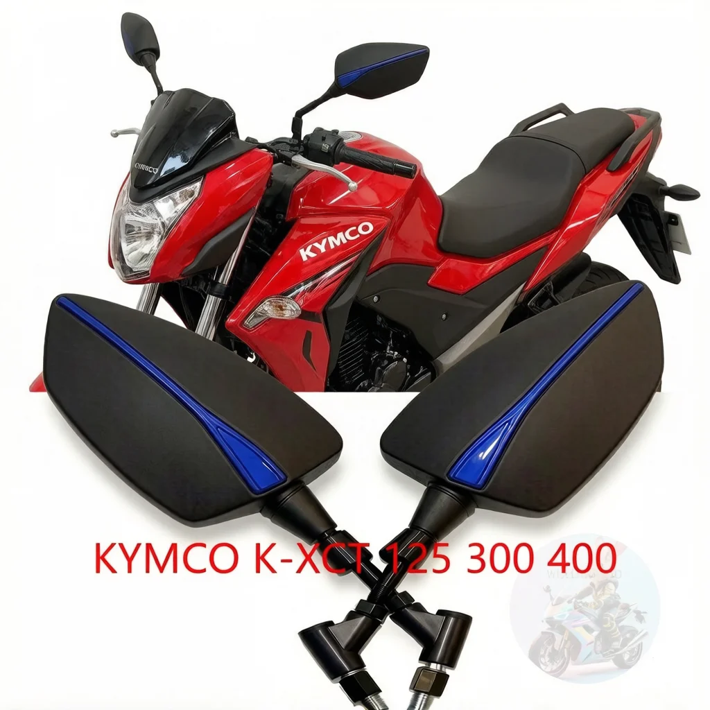 For KYMCO K-XCT 125 300 400 NIKITA 200/300I Motorcycle Motorbike CNC Mirror Rearview Rear Side Mirrors