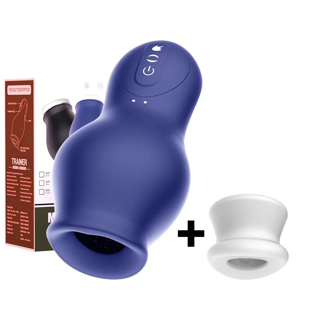 Automatic Male Masturbator Sex Toy Adult Toy with 7 Suction Modes 7 Vibration Modes IPX7 Waterproof Magnetic Charging For Men18+