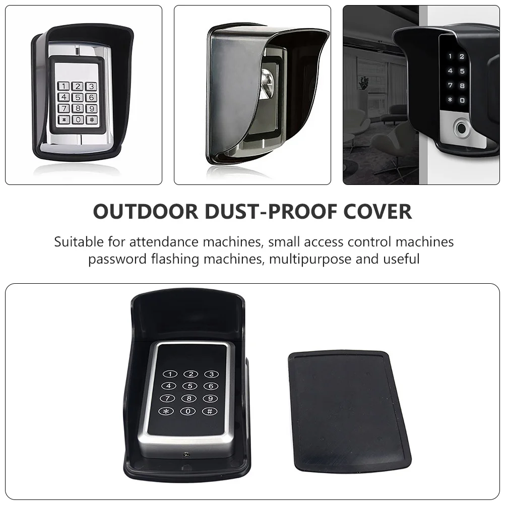 

1Pcs Waterproof Cover for Access Control Machine Outdoor Protective Case for Attendance Device Weatherproof