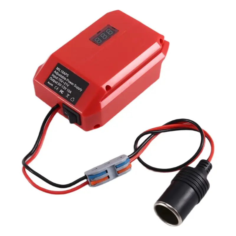 

Адаптер для аккумуляторов 18В в 12В, понижающий преобразователь напряжения - MIL18APS для систем Power Wheel - [33A Tvdae]