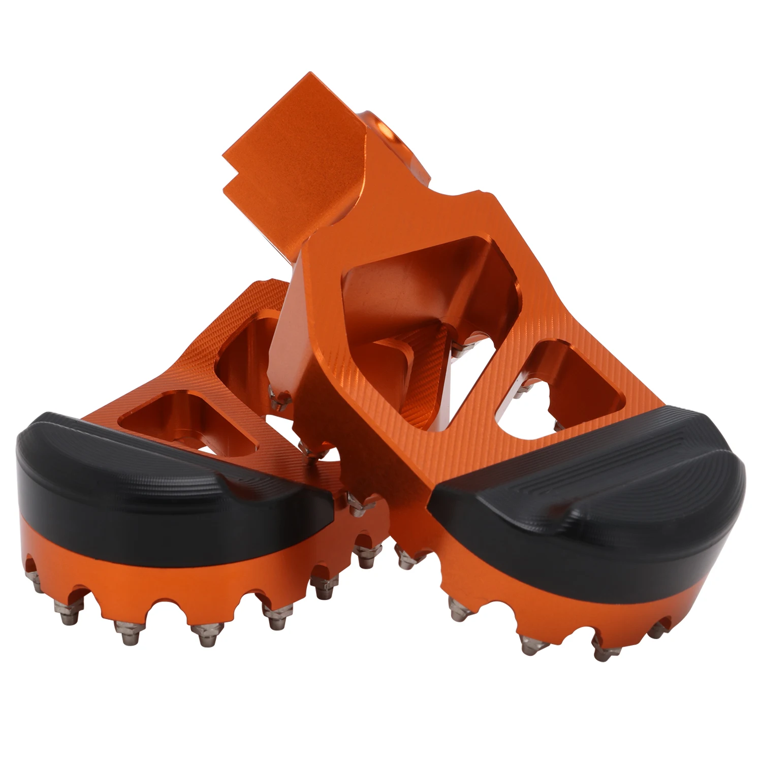 

Aluminum CNC Motocross Footrests, Dirt Pit Bike Foot Pegs