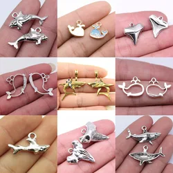 Bulk Charms For Jewelry Making Kit Pendant Diy Jewelry Accessories Whale Charms