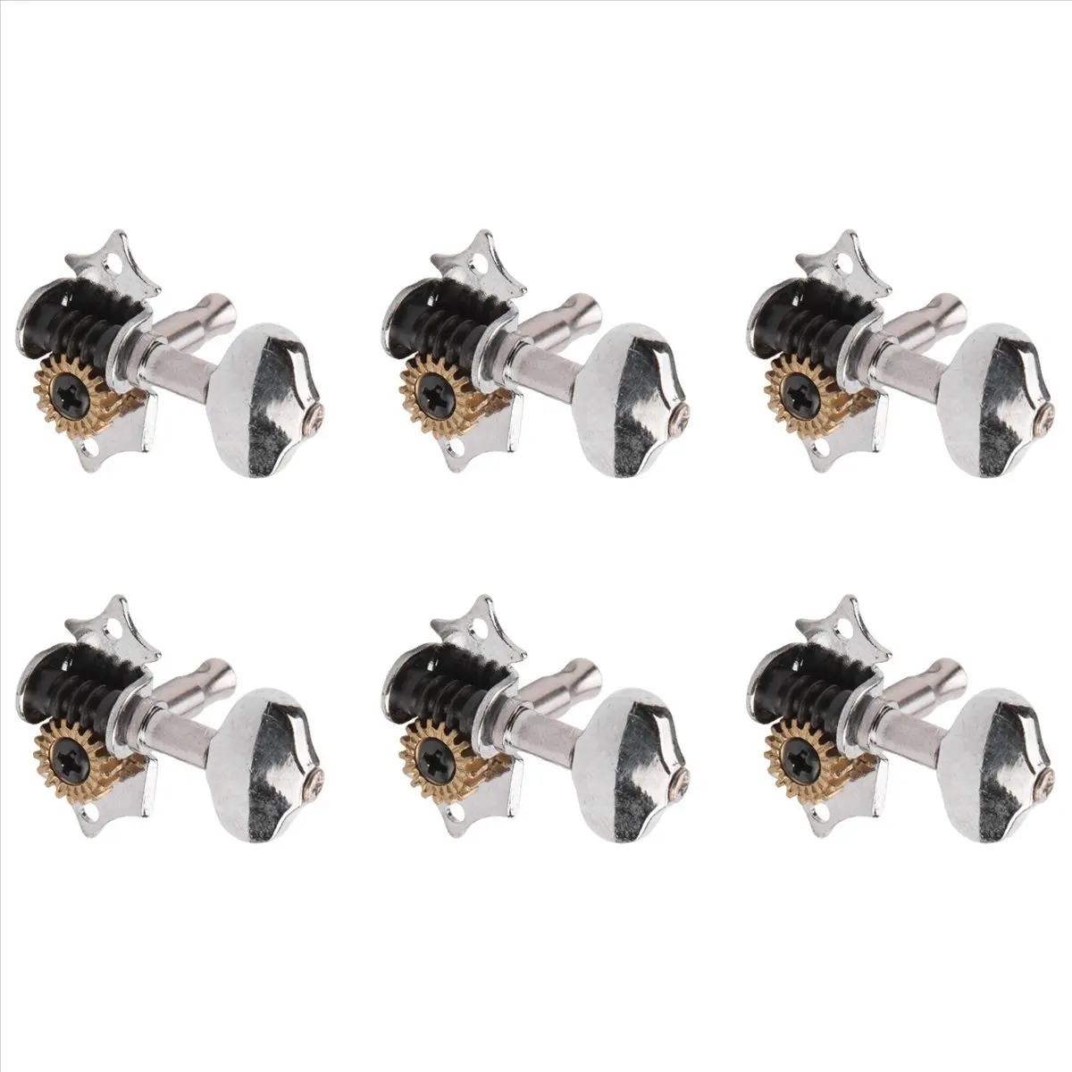 

*BAAY 3L3R 30 шт. 1:18 гитарные струны, колки для настройки тюнера, колки, ручки, ключи для настройки акустической или электрогитары, серебро