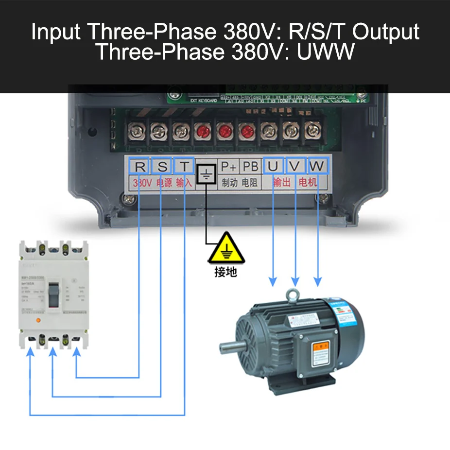 Delta inverter three-phase 380V heavy load 7.5KW 11KW TD500 T0075G3 TD500 T0110G3