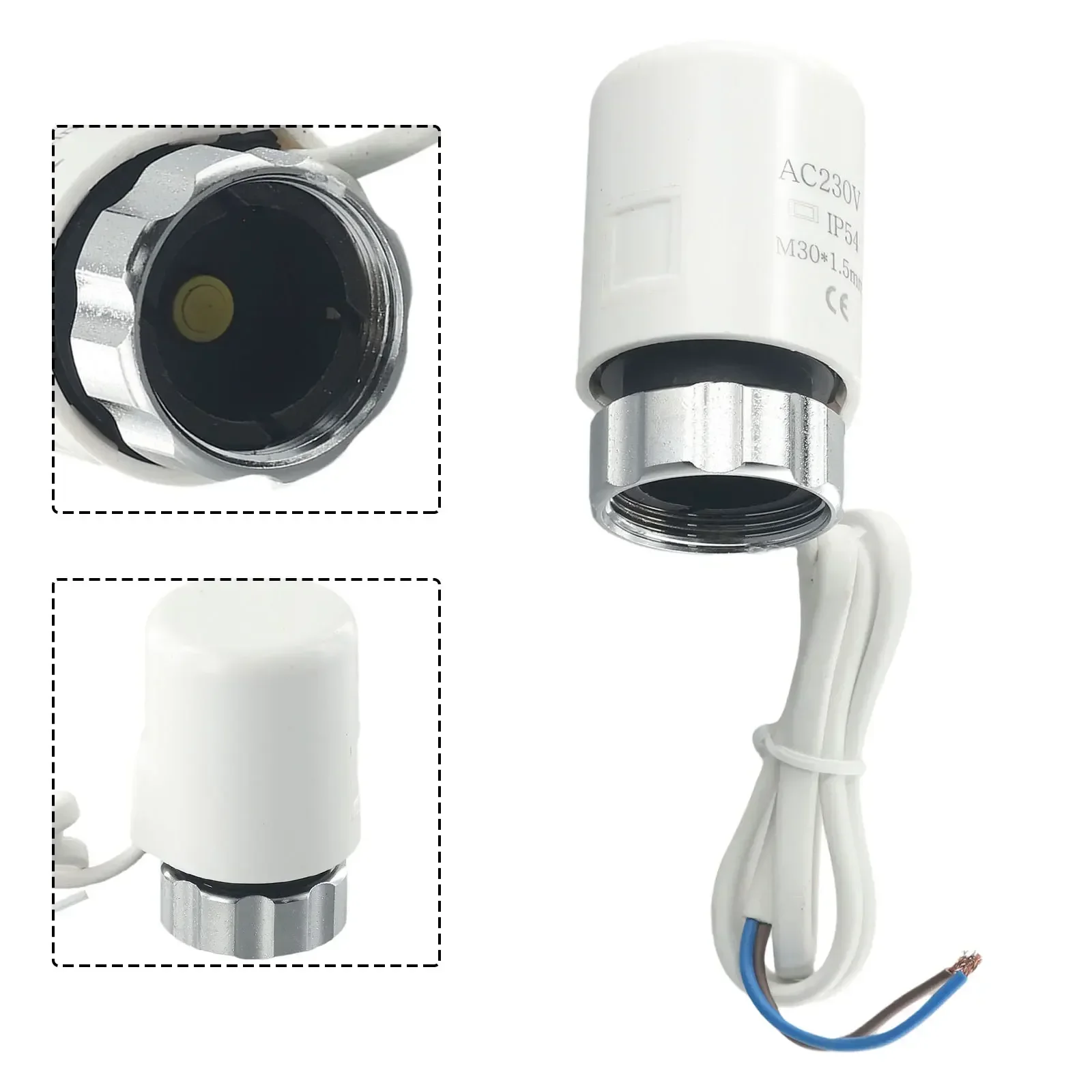 

Оптимизируйте энергоэффективность и характеристики нагрева Инновационная технология AC230V M30*1 Электрический термопривод 5 мм