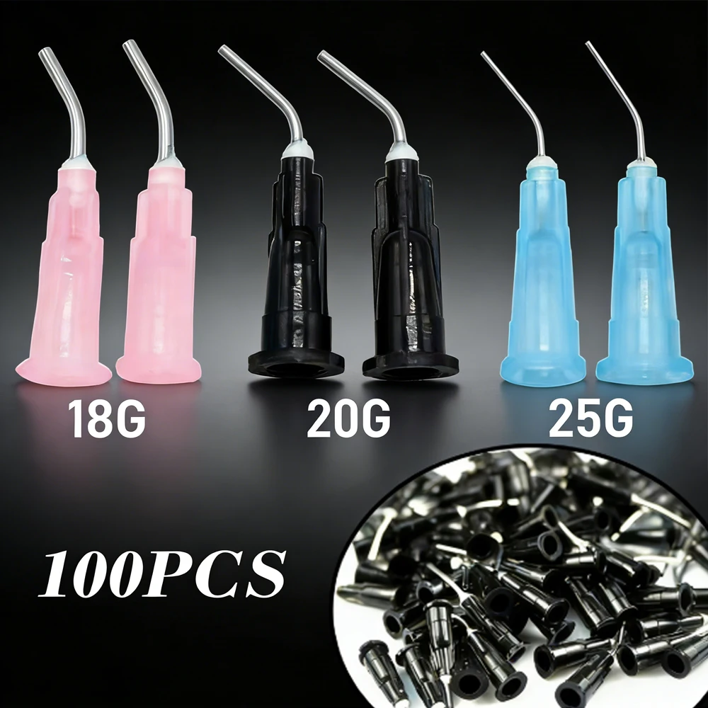 

Dentistry Needle Tips for Resin and Acid Reagent Delivery Syringe Tooth Cleaning Oral Care Tools Odontologia Supplies