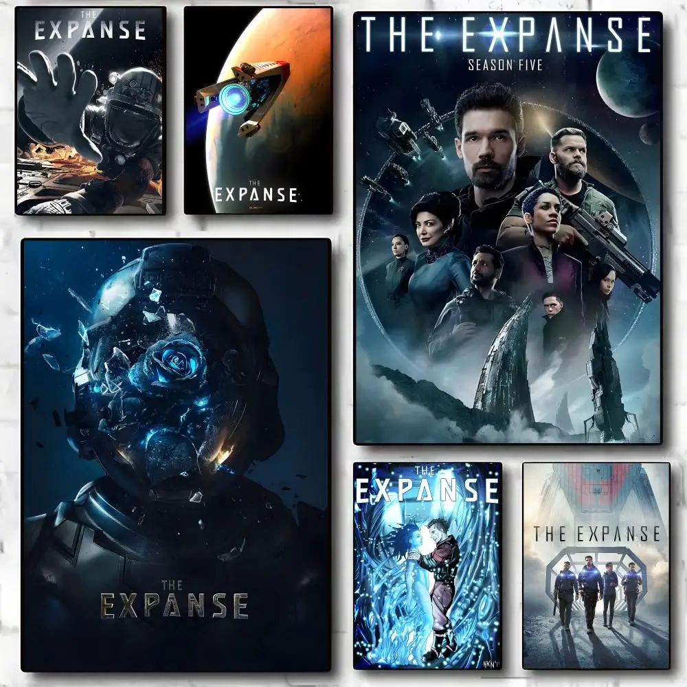 Hard Sci-fi Space Opera The Expanse-S Poster Decorative Wall Art Stickers Mural For Home Living Room Hallway Decor Gift