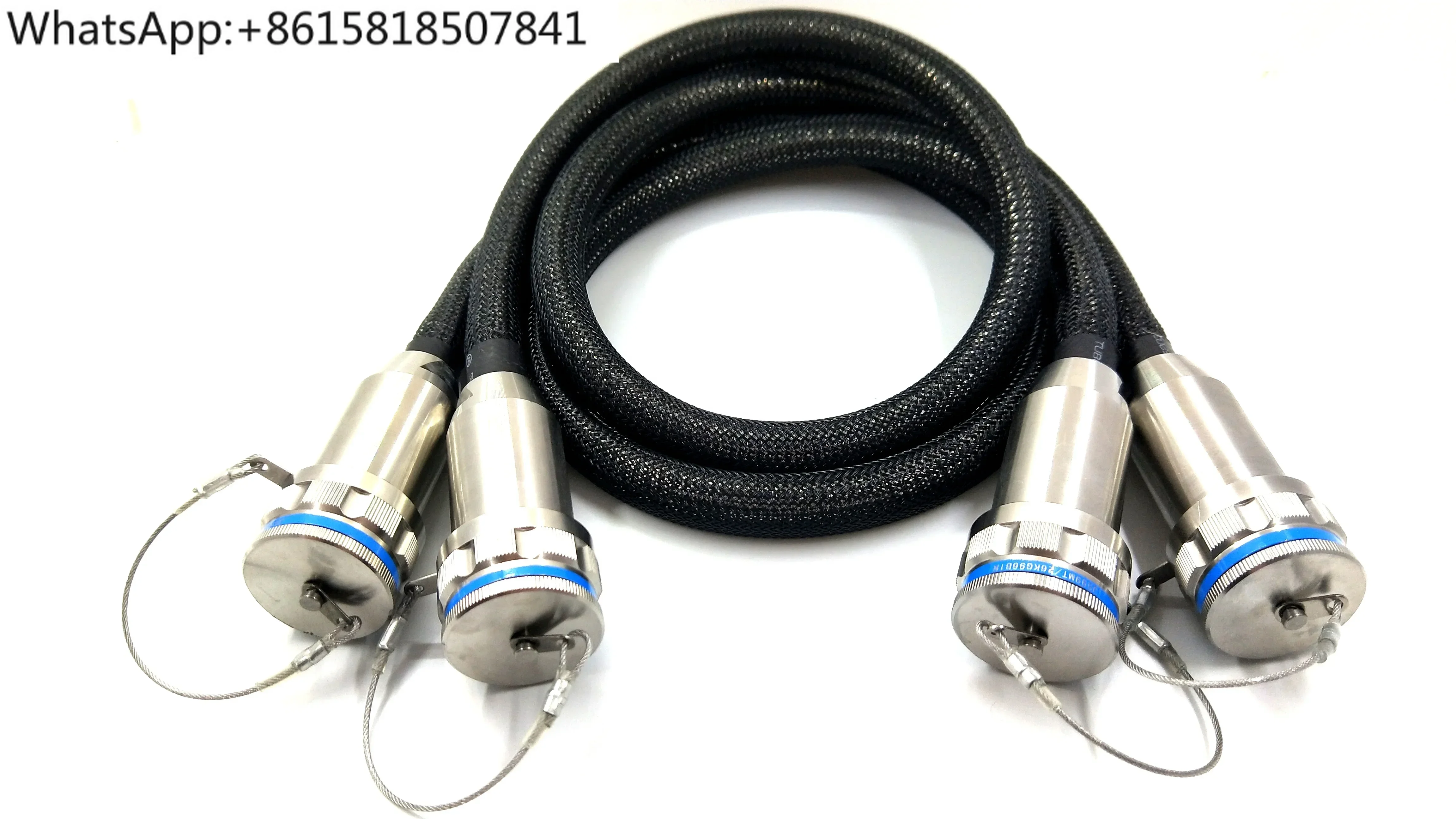 Outdoor waterproof D38999 96 cores plug optical fiber connector