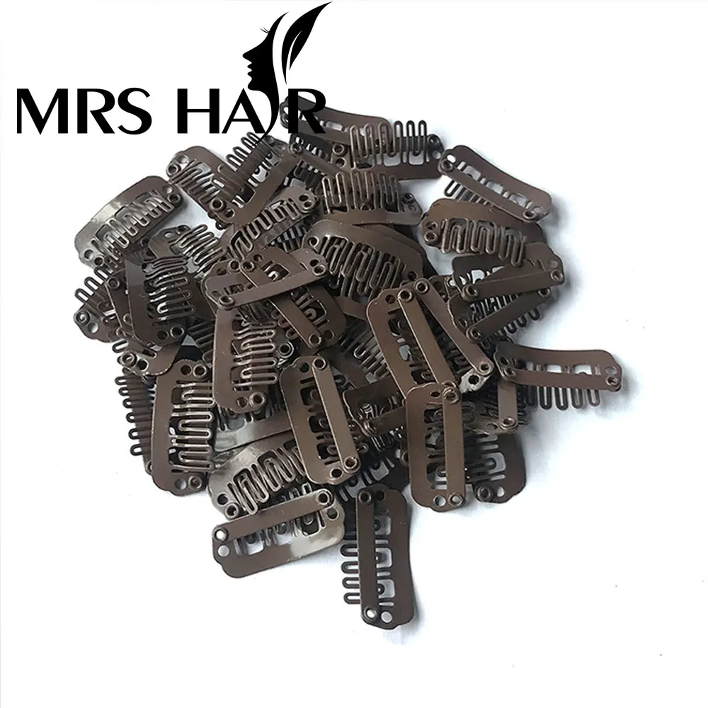 20/50pc 3,2cm haar verlängerung clip U Perücke Clips Für Haar Extensions Clip haar Haar clips für haar perücke zubehör salon haar clips