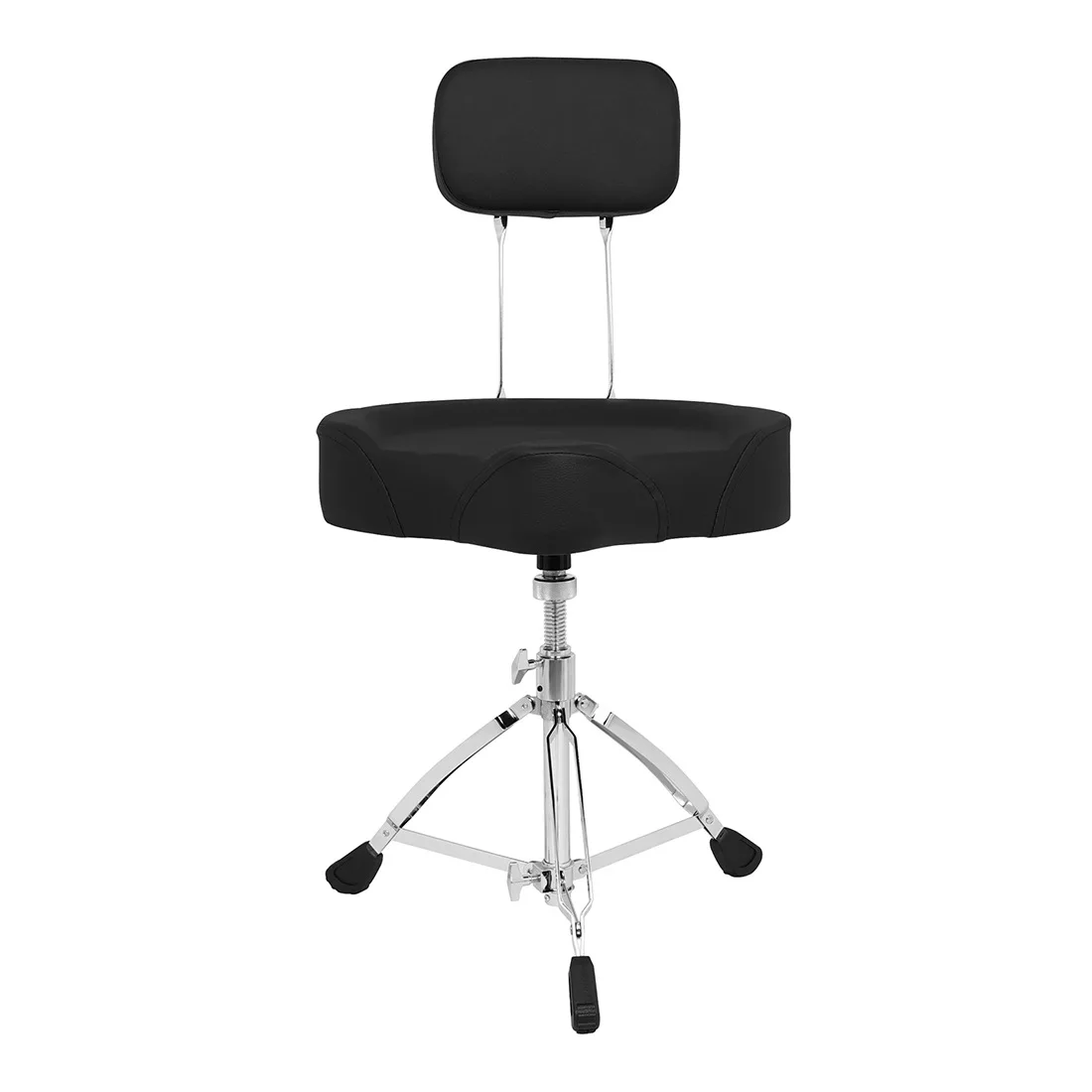 Modern Minimalist Adjustable Saddle Stool Genuine Leather Bar Chair Musical Instrument Drum Chair Multifunctional with Backrest view 4