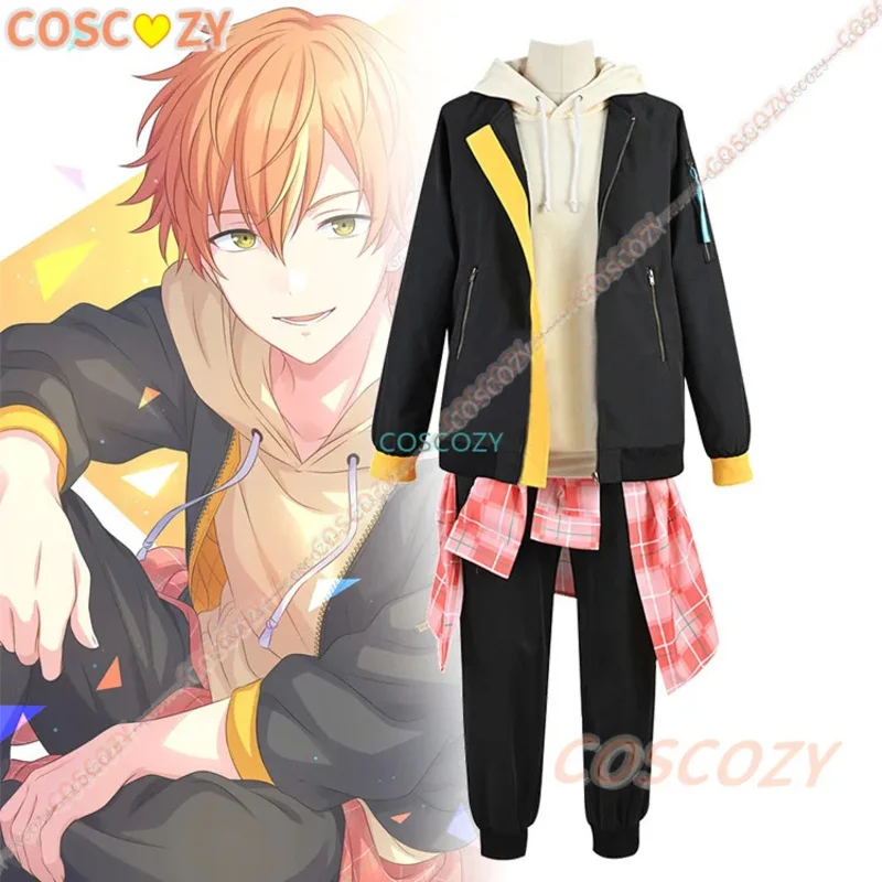 Shinonome Akito Cosplay Costume Project Sekai Colorful Stage Vivid BAD SQUAD BAD DOGS Cosplay Costume Wig Set Christmas Suits