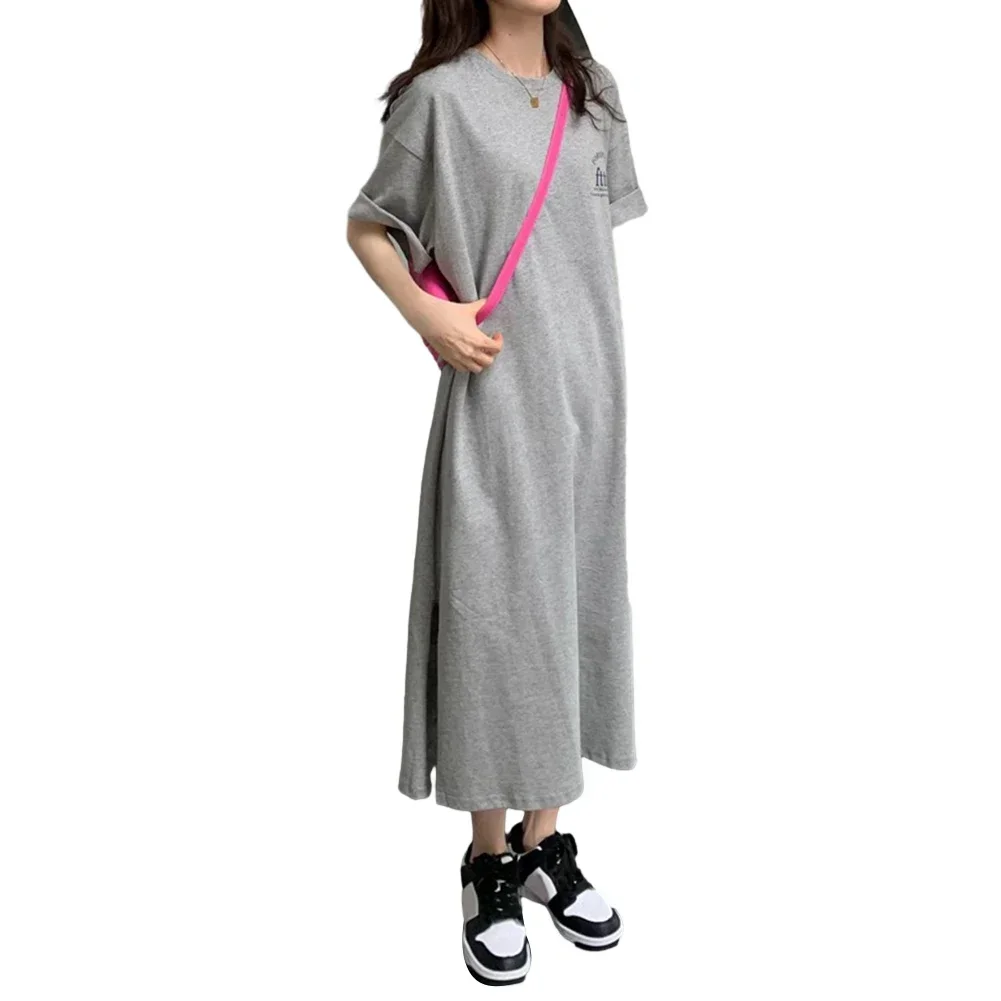 Jurk Vrouwen Herfst Sexy Slit Lange Mouwen Casual Bodycon Maxi Jurk Mode Streetwear Club Elegante Feestjurken Vrouwelijke