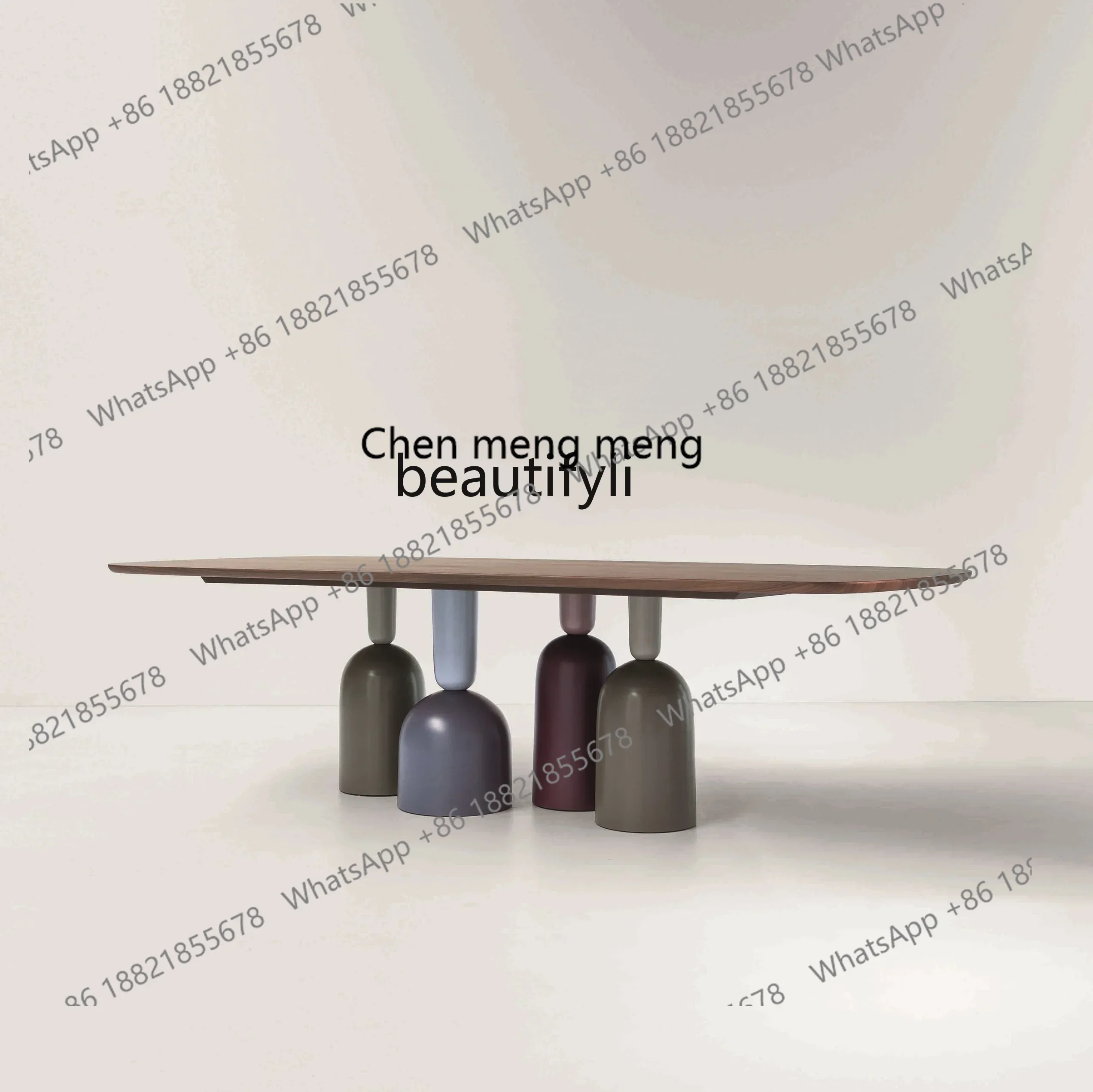 

X Q Nordic Light Luxury Minimalist Design Dining Table Modern Minimalist Rectangular Dining Table Furniture