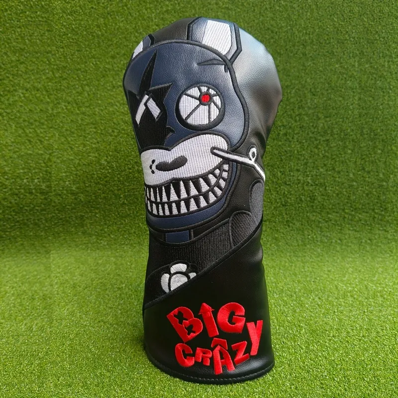 Golf Club Head Cover - Durable Synthetic Material, Golf Club Accessories, Mechanical Dog Pattern Design, Fashionable Dustproof image 3